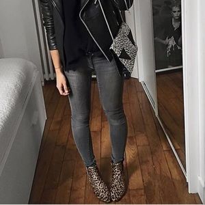 Leopard Booties